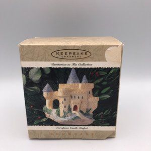Hallmark Keepsake Ornament European Castle Teapot - Invitation to Tea - 1995 VTG